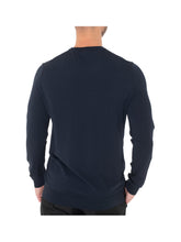 GUESS 1 USCITA Guess Maglia Dane Tech Ls Cn Swtr Uomo - Blu Blu